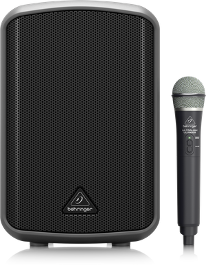 Behringer Europort MPA100BT Battery-powered 100W Speaker with Wireless Handheld Microphone